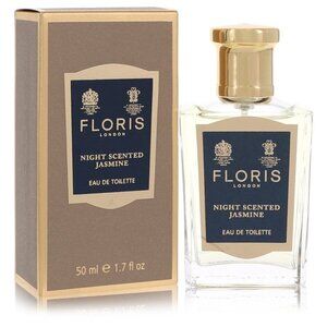Floris Night Scented Jasmine by Floris Eau De Toilette Spray 1.7 oz